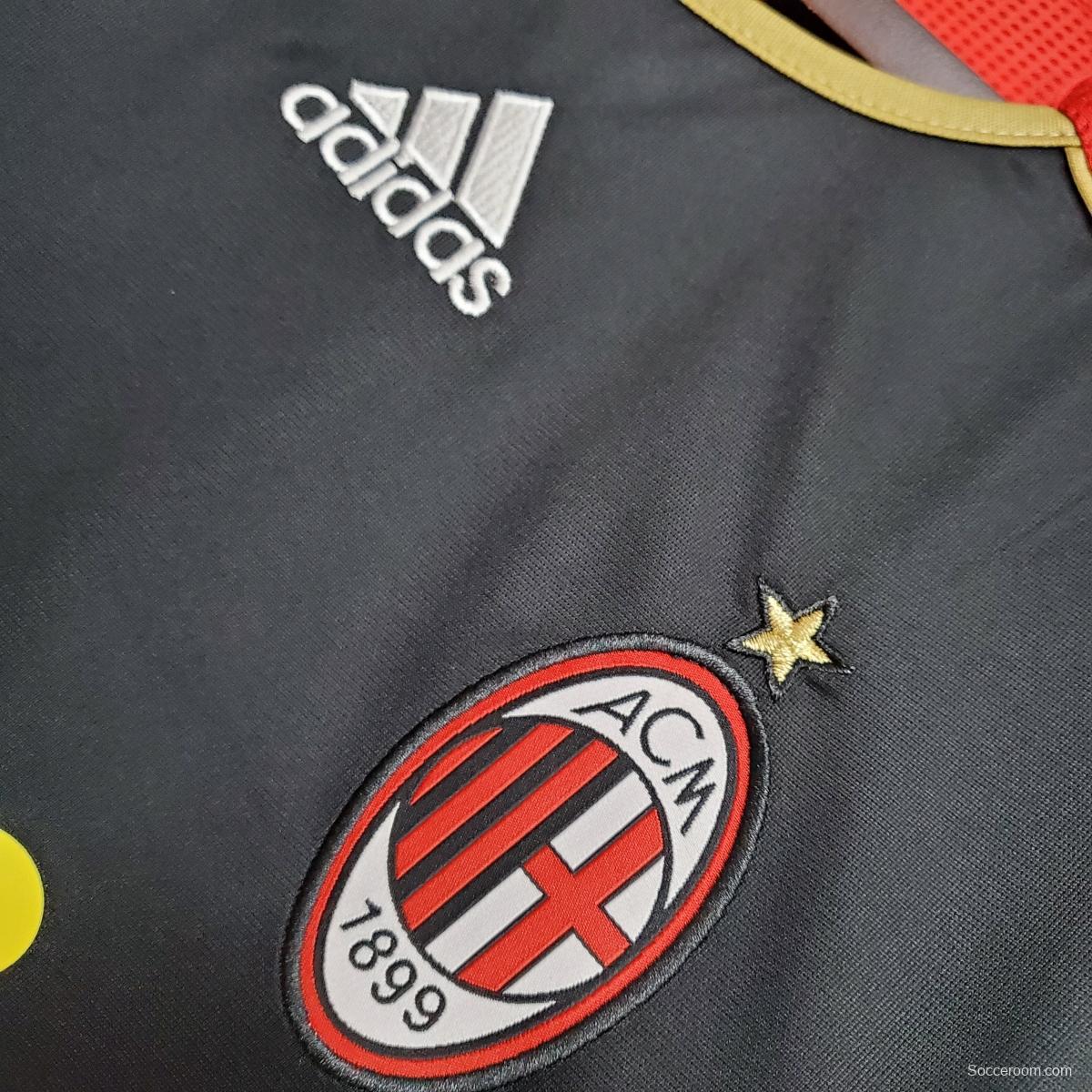 Retro 2006 AC Milan third away Soccer Jersey