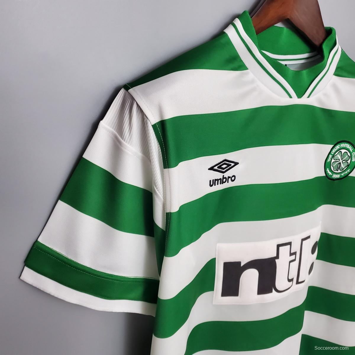 Retro 99-00 Celtics home Soccer Jersey