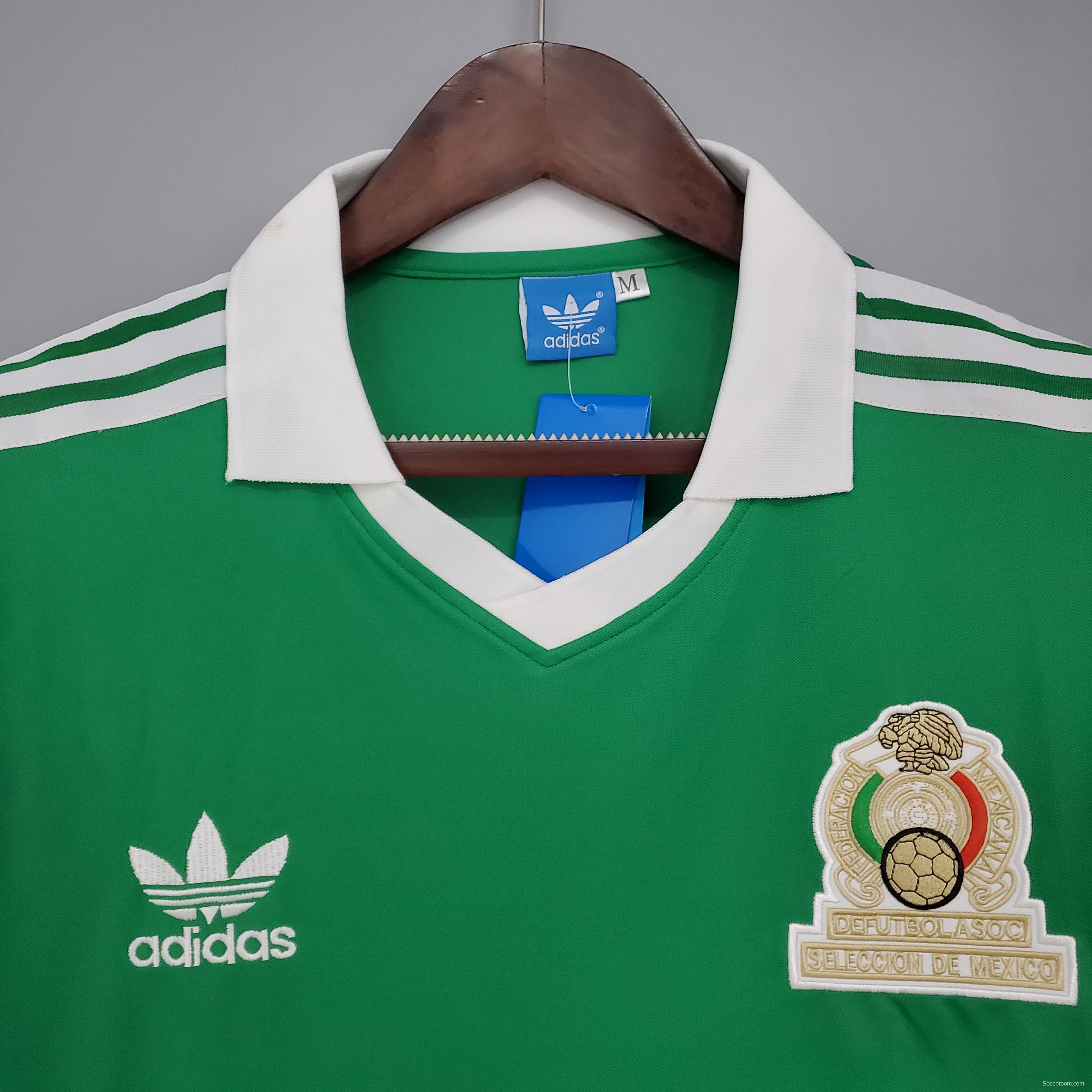 Retro Mexico 1986 home Soccer Jersey