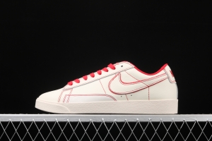 NIKE Blazer Low Prm Trail Blazers low-top skateboard shoes 454471-106