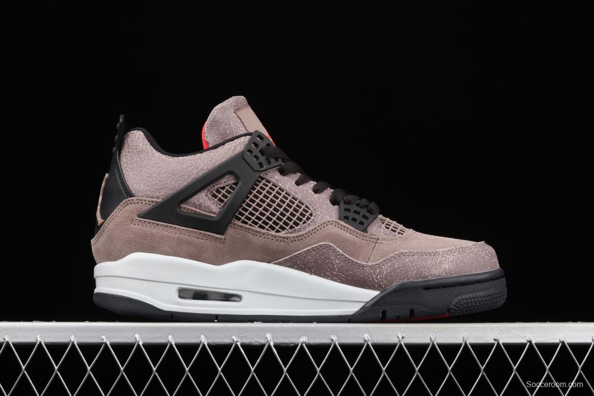 Air Jordan 4 Retro Taupe Haze Black Brown Mocha DB0732-200