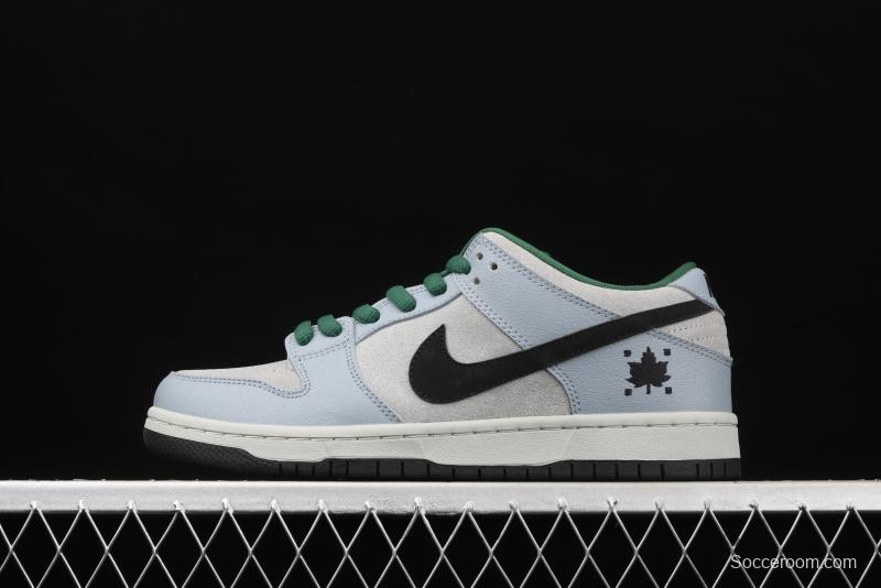 NIKE SB DUNK Low BL ST.JHONS Maple Leaf do not pay attention to low-end fashion casual skateboard shoes 313170-021