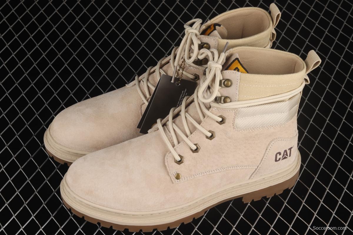 Cat Footwear tooling leisure vintage daddy shoes P713288BEIGE