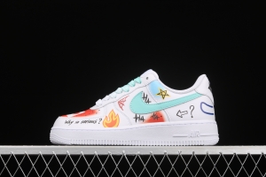 NIKE Air Force 1 low-side sports leisure board shoes CW2288-111,