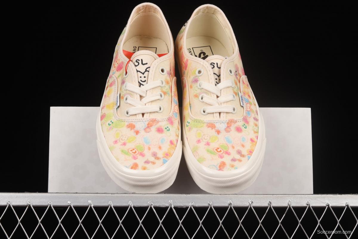 Sandy Liang x Vans Authentic 44 DX joint style young women's style fashion leisure board shoes VN000QERBLF