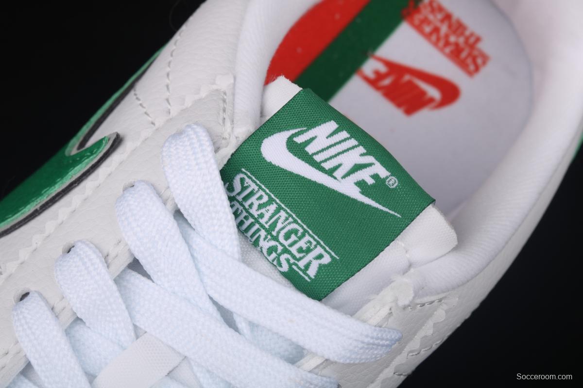 Stranger Things x NIKE Classic Cortez QS strange tale A joint name retro Forrest Gump running shoes CJ6106-100