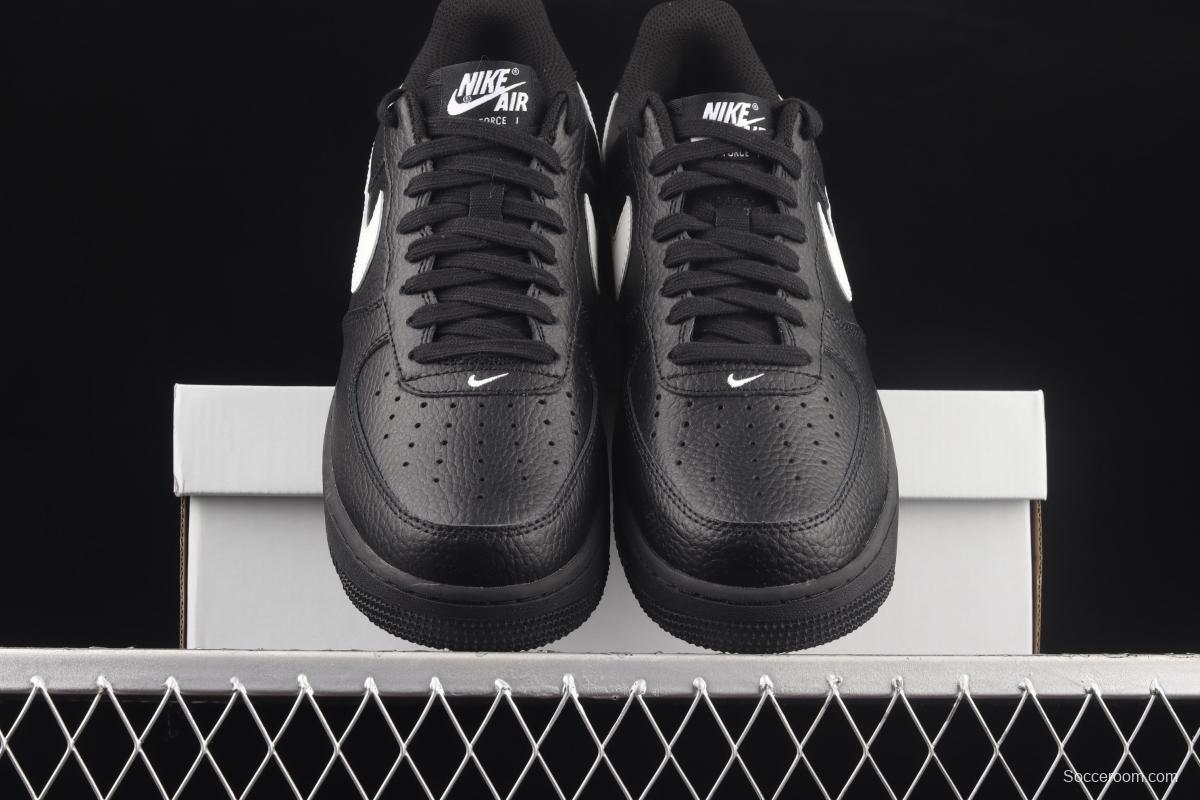 NIKE Air Force 11607 Low classic black and white low-top casual board shoes AA4083-001