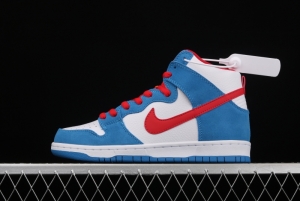 NIKE SB DUNK High Doraemon robot cat theme color matching CI2692-400