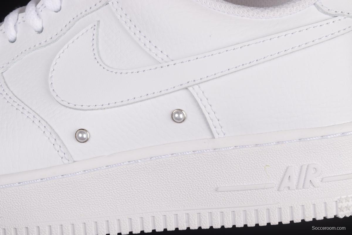 NIKE Air Force 1'07 Low Pearl White Low Casual Sneakers DQ0231-100