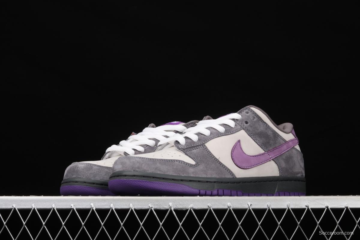 NIKE DUNK Low Pro SB Purple Pigeon purple pigeon leisure sports skateboard shoes 304292-051