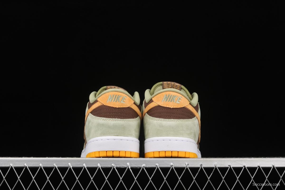 NIKE SB DUNK Low Prm green brown orange SB rebound fashion casual board shoes DH5360-300