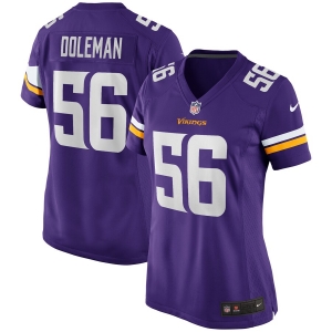 Women's Chris Doleman Purple Retired Player Limited Team Jersey