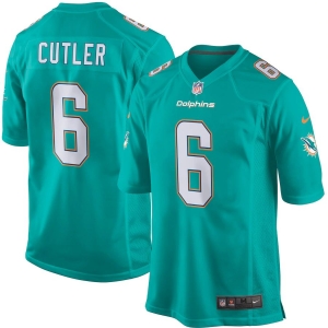 Men's Jay Cutler Aqua Player Limited Team Jersey