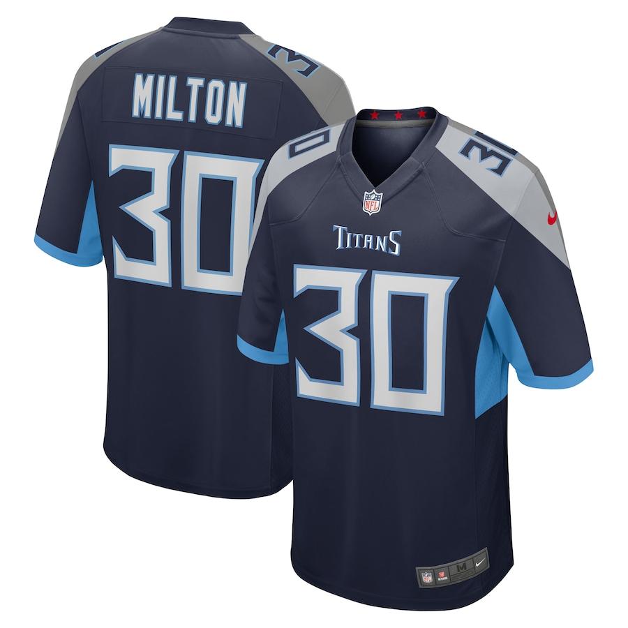 Men's Chris Milton Navy Player Limited Team Jersey