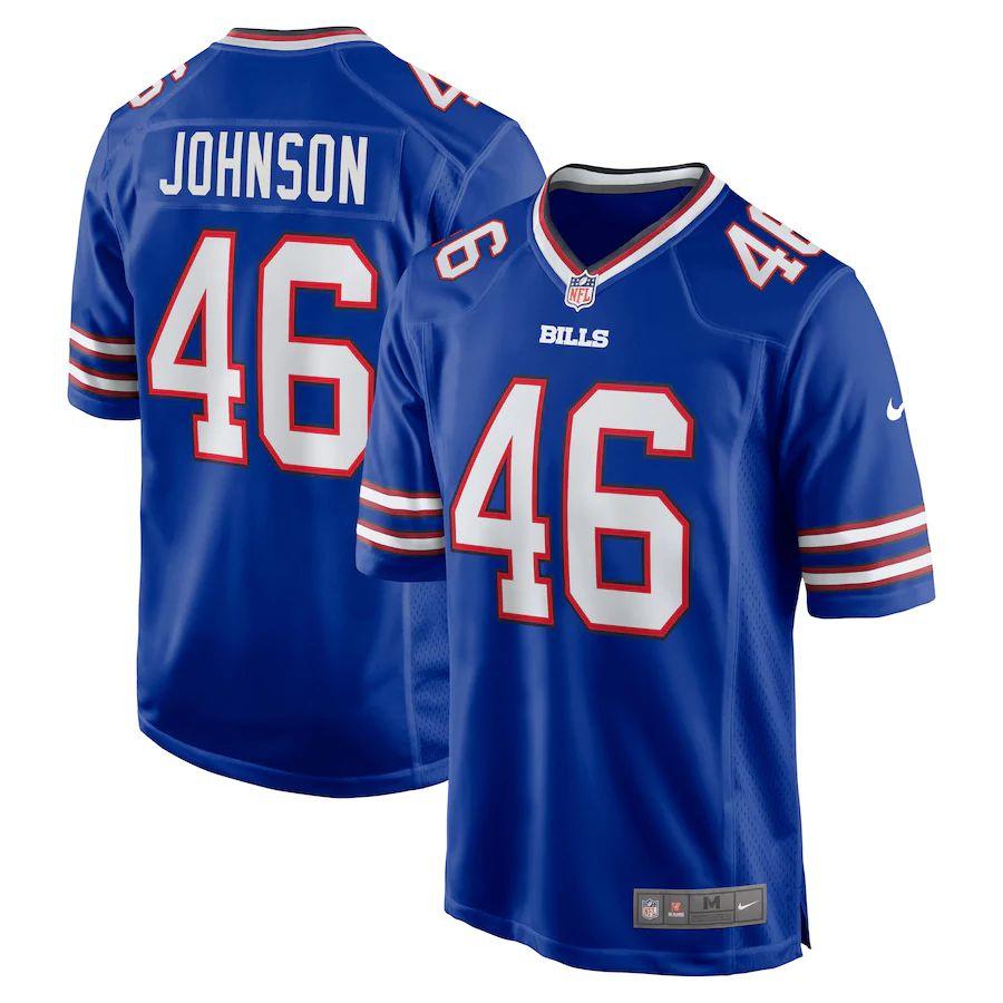 Men's Jaquan Johnson Royal Player Limited Team Jersey