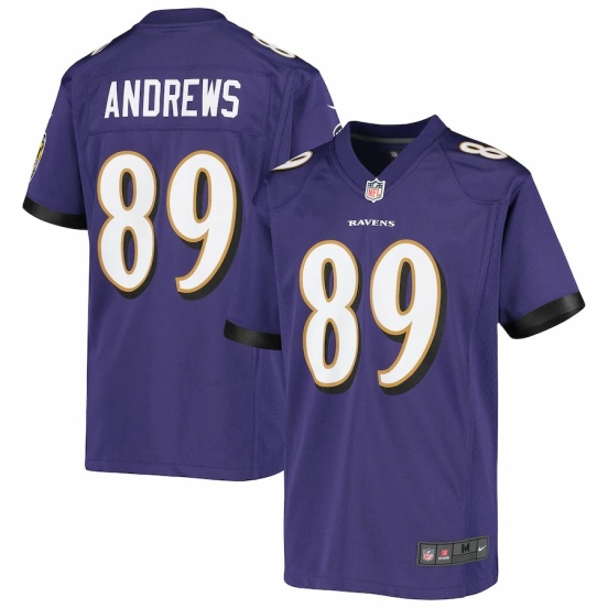 Youth Mark Andrews Purple Player Limited Team Jersey