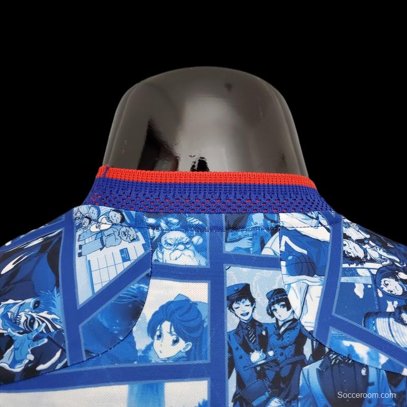2021 Japan Commemorative Edition Blue Jersey