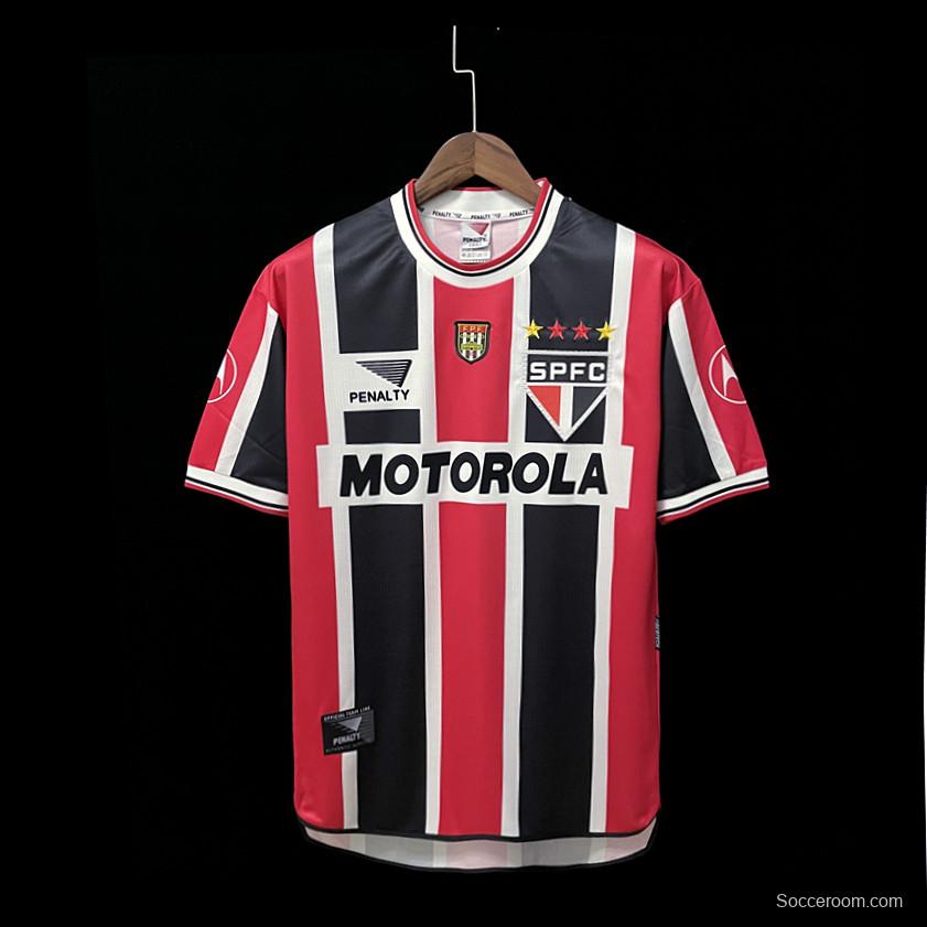 Retro 2000 Sao Paulo Away Soccer Jersey