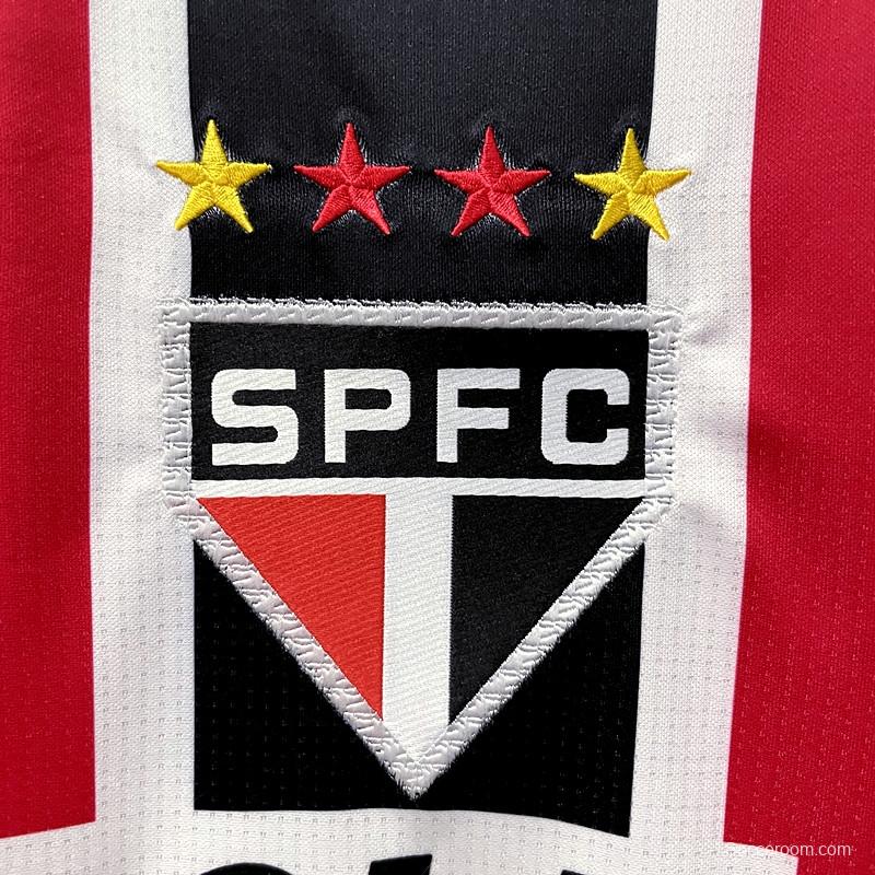 Retro 2000 Sao Paulo Away Soccer Jersey