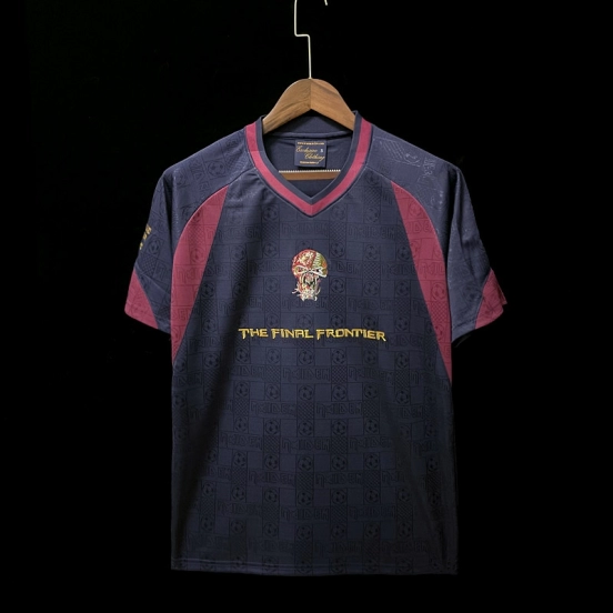 Retro 2010 West Ham Iron Maiden Home Soccer Jersey