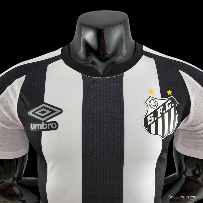 Player Version 22/23 Santos Away Soccer Jersey