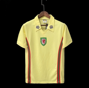 Retro 76/79 Wales away Soccer Jersey