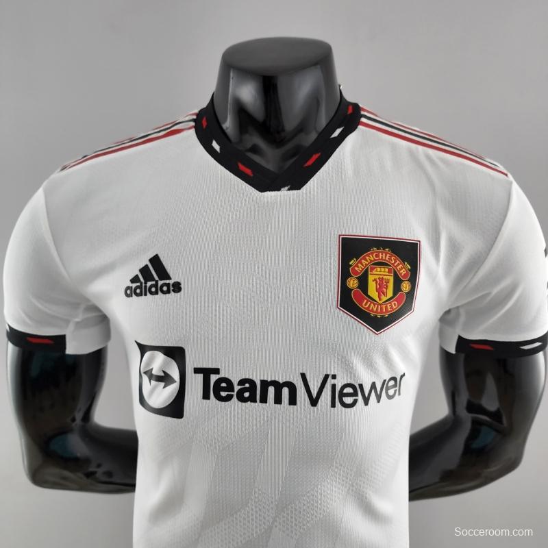 Player Version 22/23 Manchester United Away Soccer Jersey