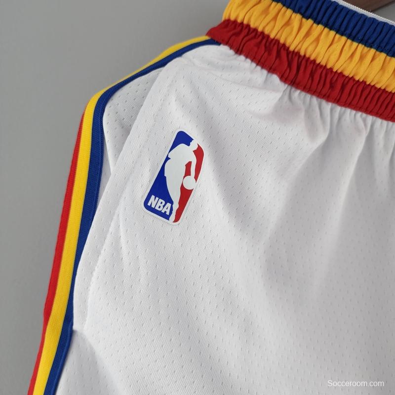 Golden State Warriors NBA Shorts White