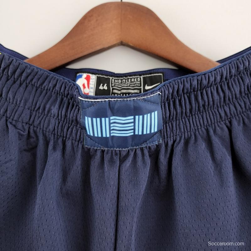 Memphis Grizzlies NBA Shorts Navy