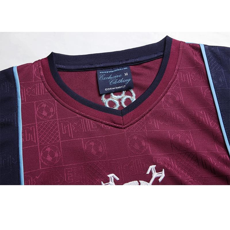 Retro 2011 West Ham United x Iron Maiden Away Jersey