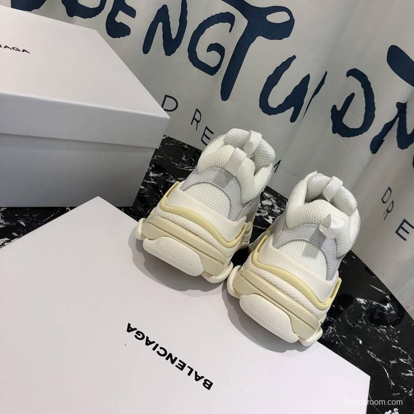 Men/Women Balenciaga Triple S Sneaker White/Grey