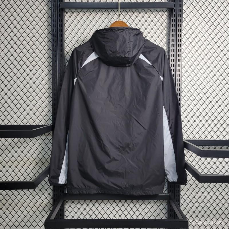 23-24 Corinthians Black Windbreaker