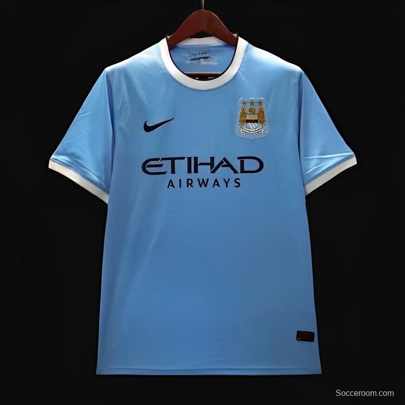 Retro 13/14 Manchester City Home Jersey