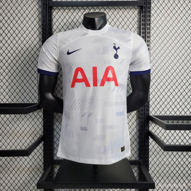 23-24 Players Tottenham Hotspur Home Player Soccer Jersey