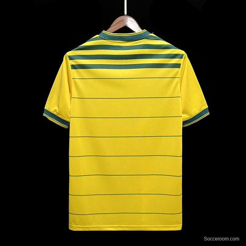 Retro Brazil 1984 Home Jersey