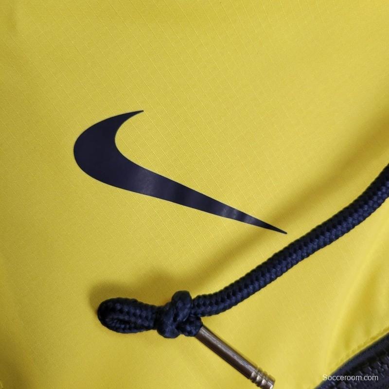 24/25 Corinthians  Navy/Yellow Windbreaker