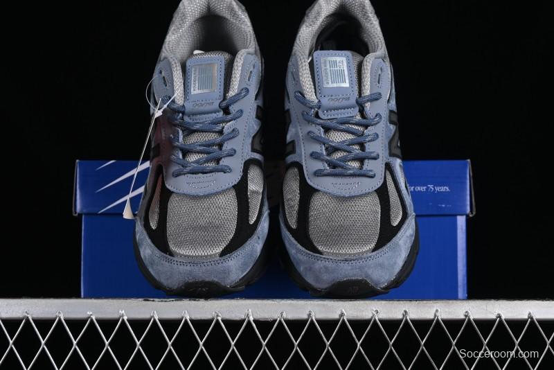 New Balance 990 Series Premium USA-Made Retro Running Shoes with Carbon Midsole - U990BB4