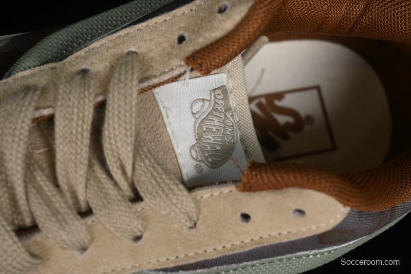 Vans Classics Knu Skool Desert Gray Green Chunky Tongue Bread Shoes - VN0007QC0WD