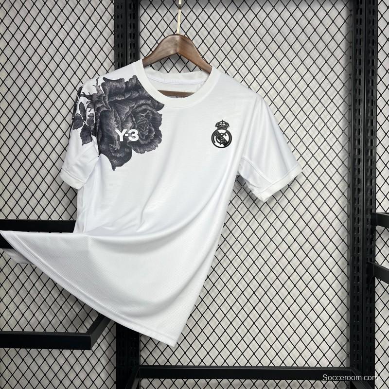 24/25 Real Madrid Y-3 Special White Jersey