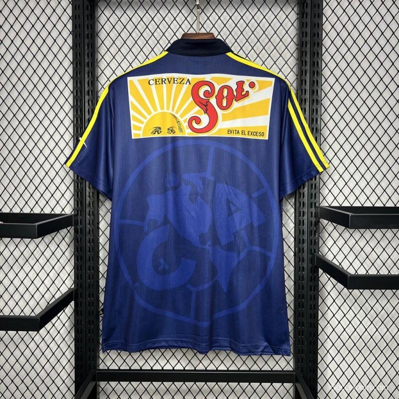 Retro 98/99 Club America Away Navy Jersey