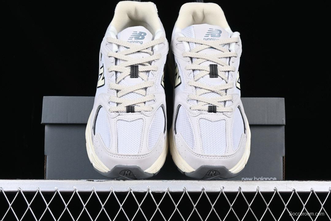 New Balance 530 Series Leather Distressed Retro Casual Running Shoes - MR530DG