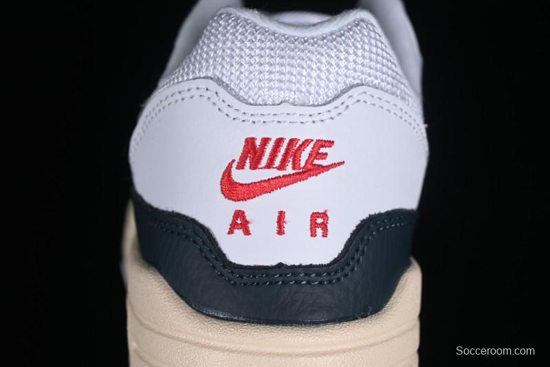 Nike Air Max 1 Premium Retro Running Shoes with Half-Sole Air Cushion - DH1348-146