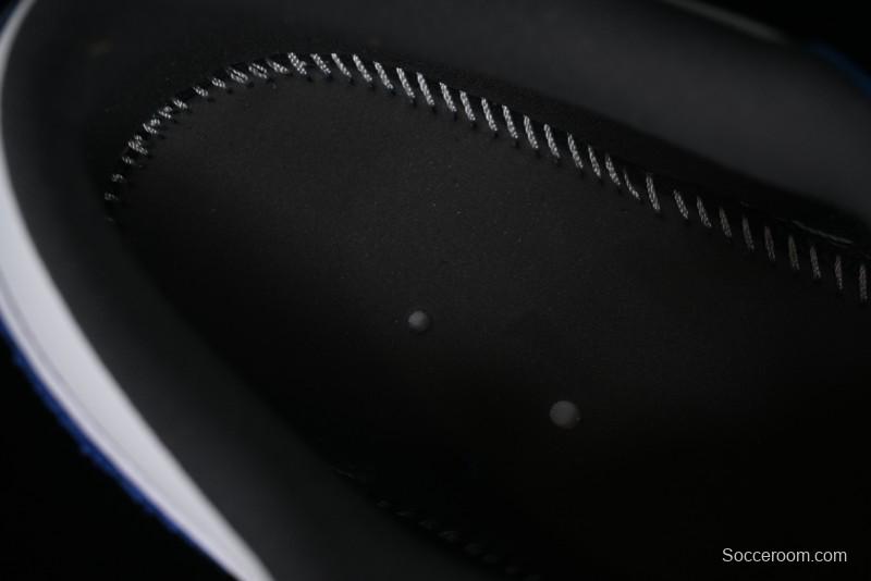 Nike Air Jordan 1 Low Flight Vintage Retro Sneakers in White and Blue - FV8439-104