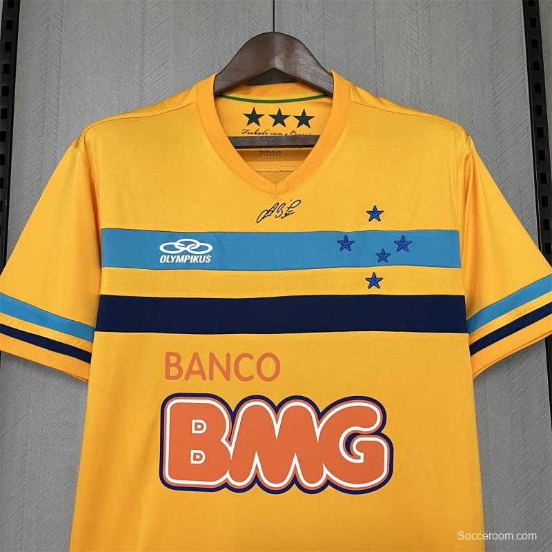 Retro 14/15 Cruzeiro Goalkeeper Yellow Jersey