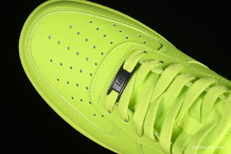 Nike Air Force 1 '07 Low Top Casual Sneakers in Firefly Green - FA2407-301