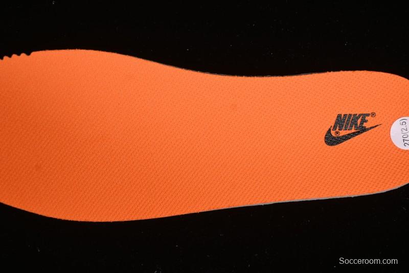 Nike SB Dunk Low Casual Skate Shoes in White, Orange, and Black - DH9765-003