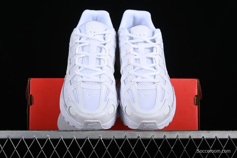 Nike P-6000 PRM Retro Casual Sneakers with Lightweight Design - BV1021-102