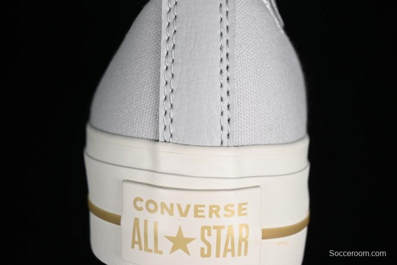 Converse All Star Lift High Top Platform Casual Canvas Shoes - A08237C