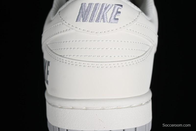 Nike SB Dunk Low Collaboration Three Swooshes Beige Black Low-Top Casual Skateboarding Shoes - NK5639-325