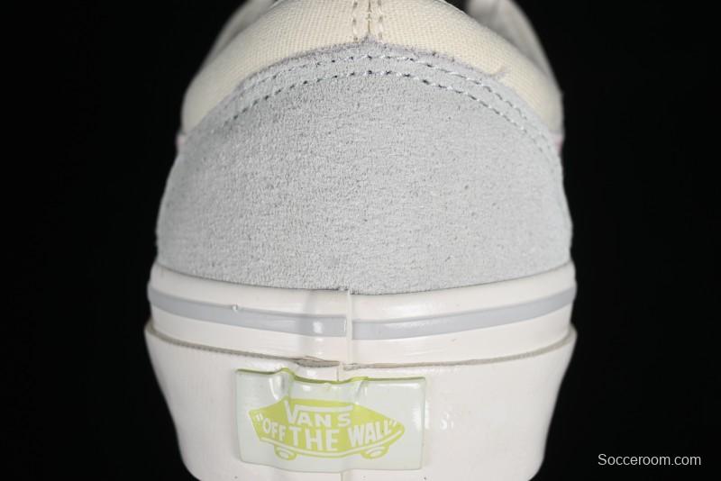 Vans Old Skool Reissue 136 Earth Macaron Patchwork Retro Casual Vulcanized Sneakers - VN000CRPGRN